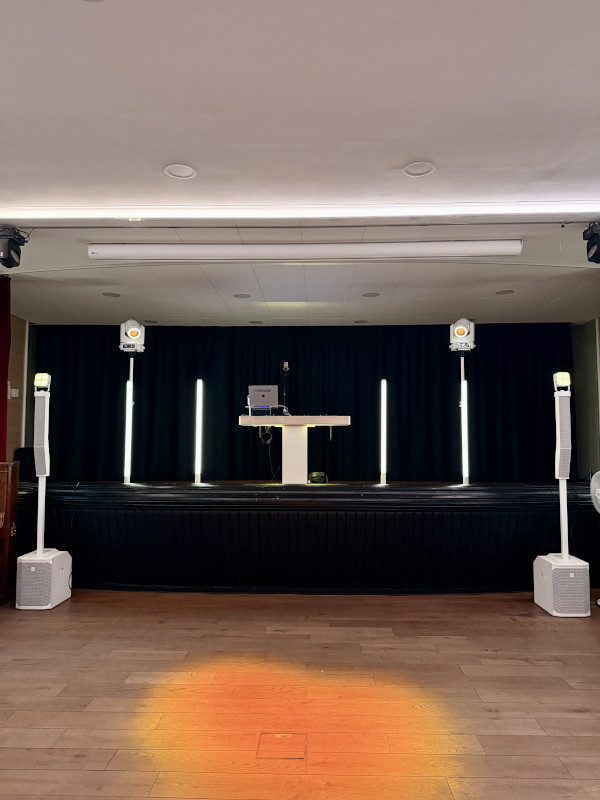 Ballsaal Teltow DJ Setup