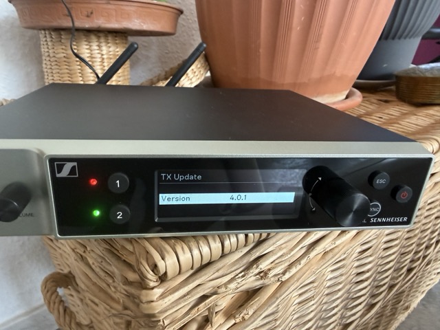 Sennheiser EW-DX 835 Funkmikrofone in meinem DJ Setup