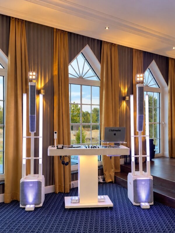 Hochzeits DJ Setup Hotel Seeschlösschen Senftenberg