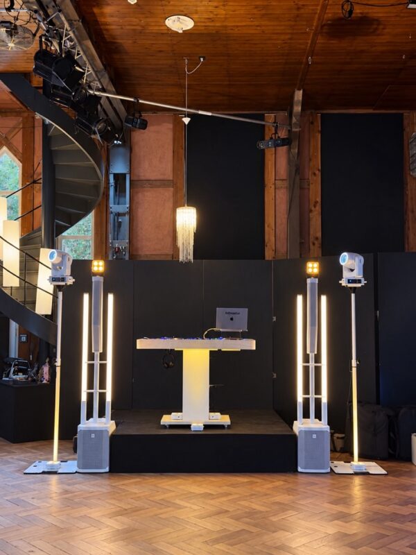 Seminarturnhalle Stade DJ Setup